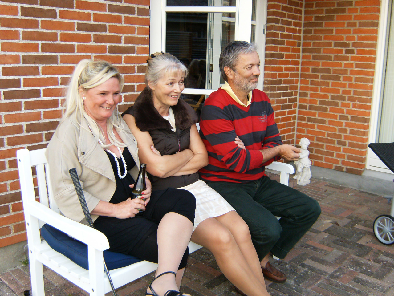 Helle, Lotte og Niels Påsken 2011