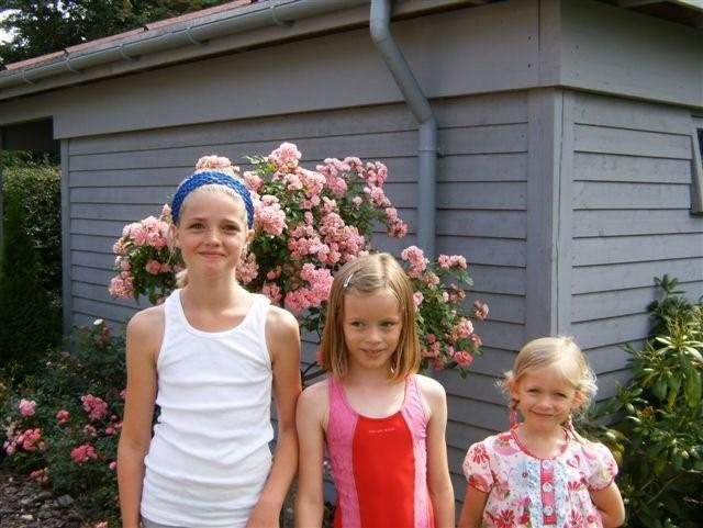 Emilie, Caroline og Hannah 31.7.2009