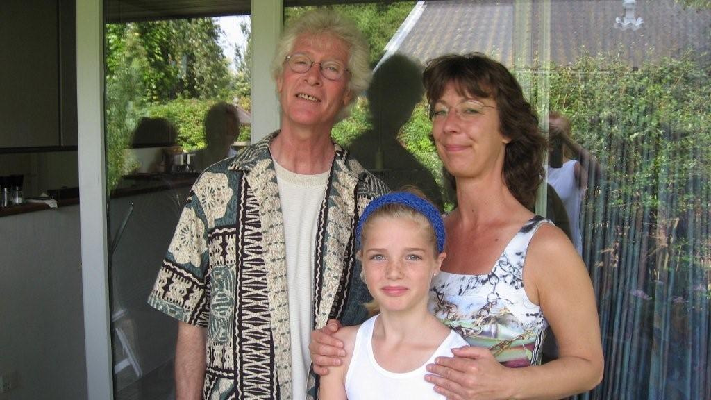 Emilie med Farfar og Birgitte
31.7.2009