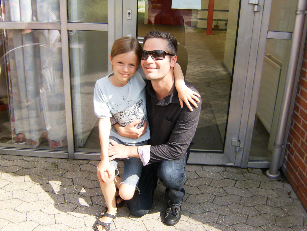 James med Caroline 31.7.2011