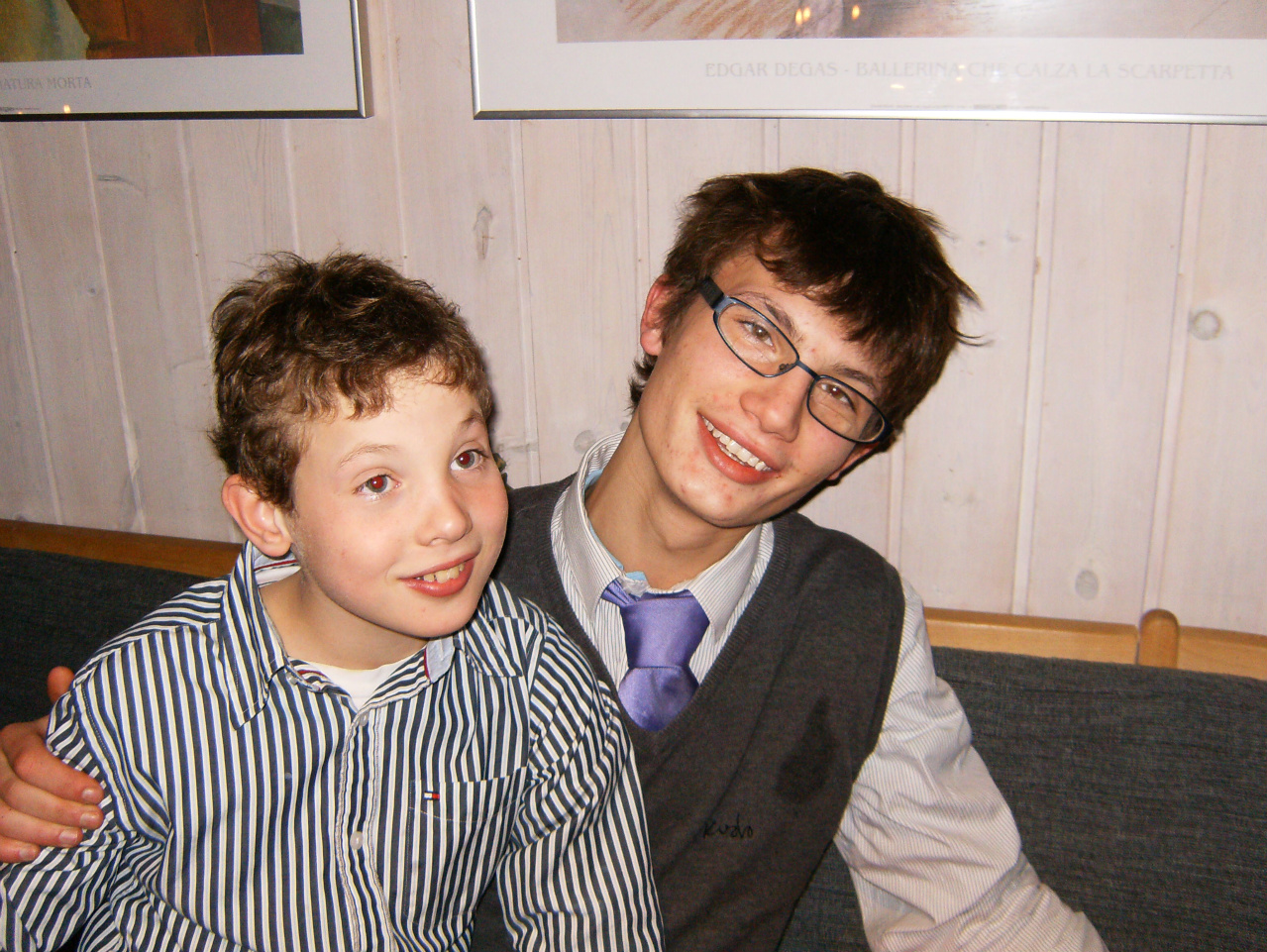 August og Joachim 2010