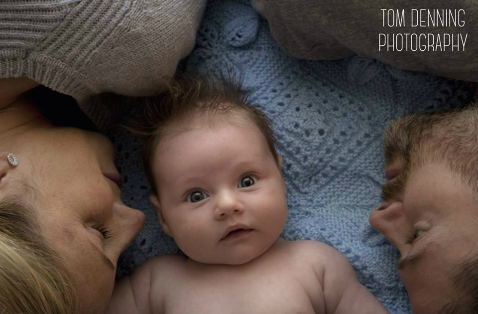 Jesse med far og mor